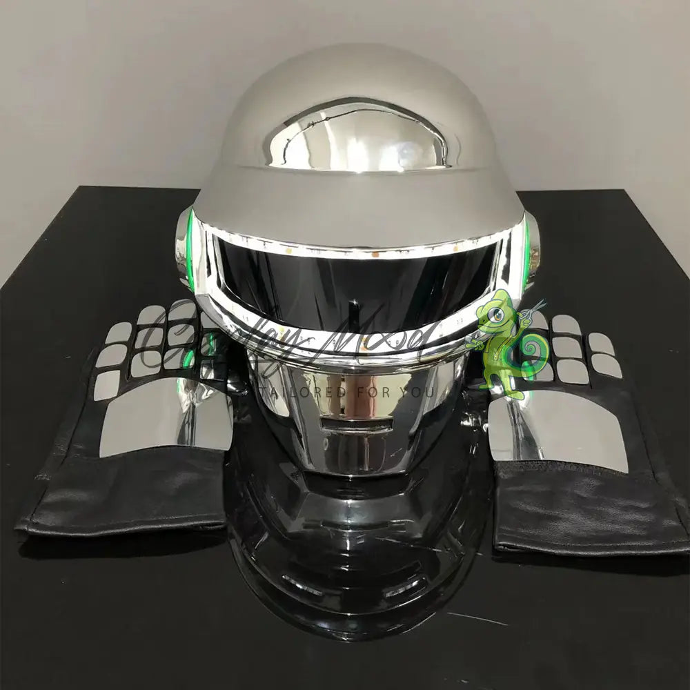 Accessorio-Cosplay-Casco-argentato-Daft-Punk-5