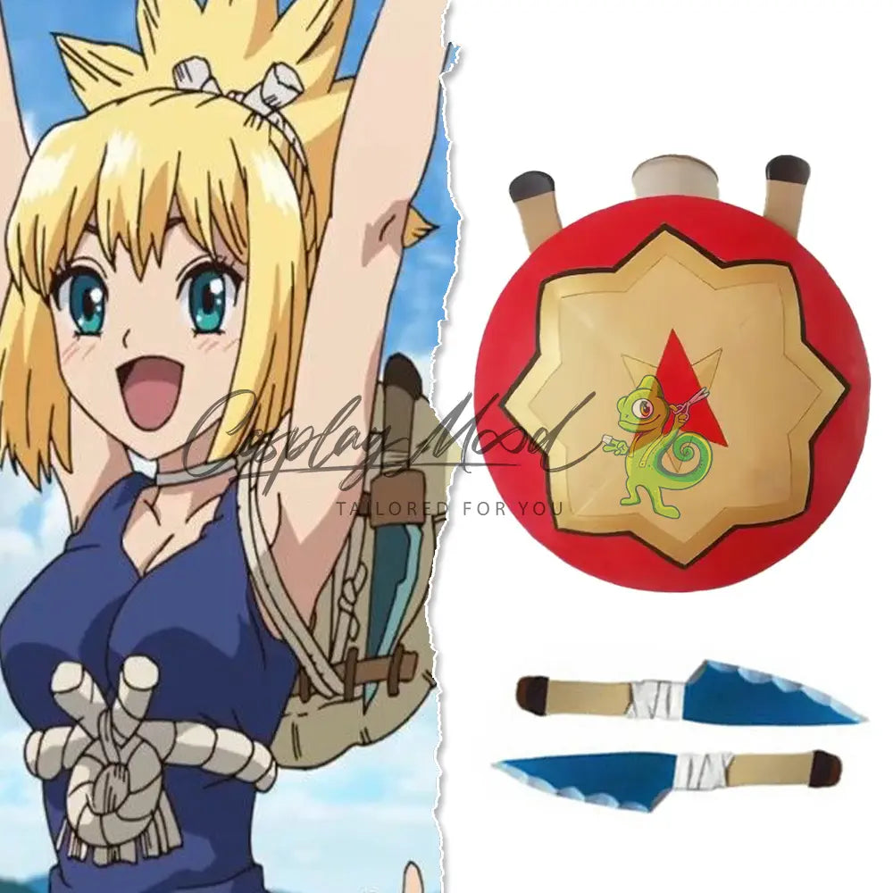 Accessorio-Cosplay-Scudo-e-Pugnali-Kohaku-Dr-Stone-1