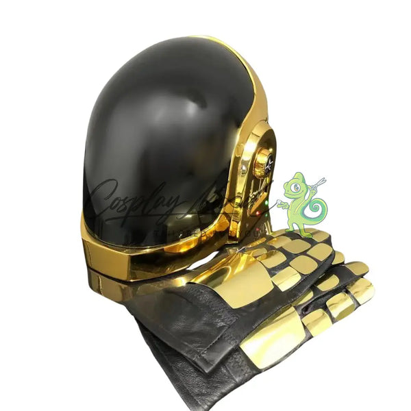 Accessorio-Cosplay-Casco-dorato-Daft-Punk