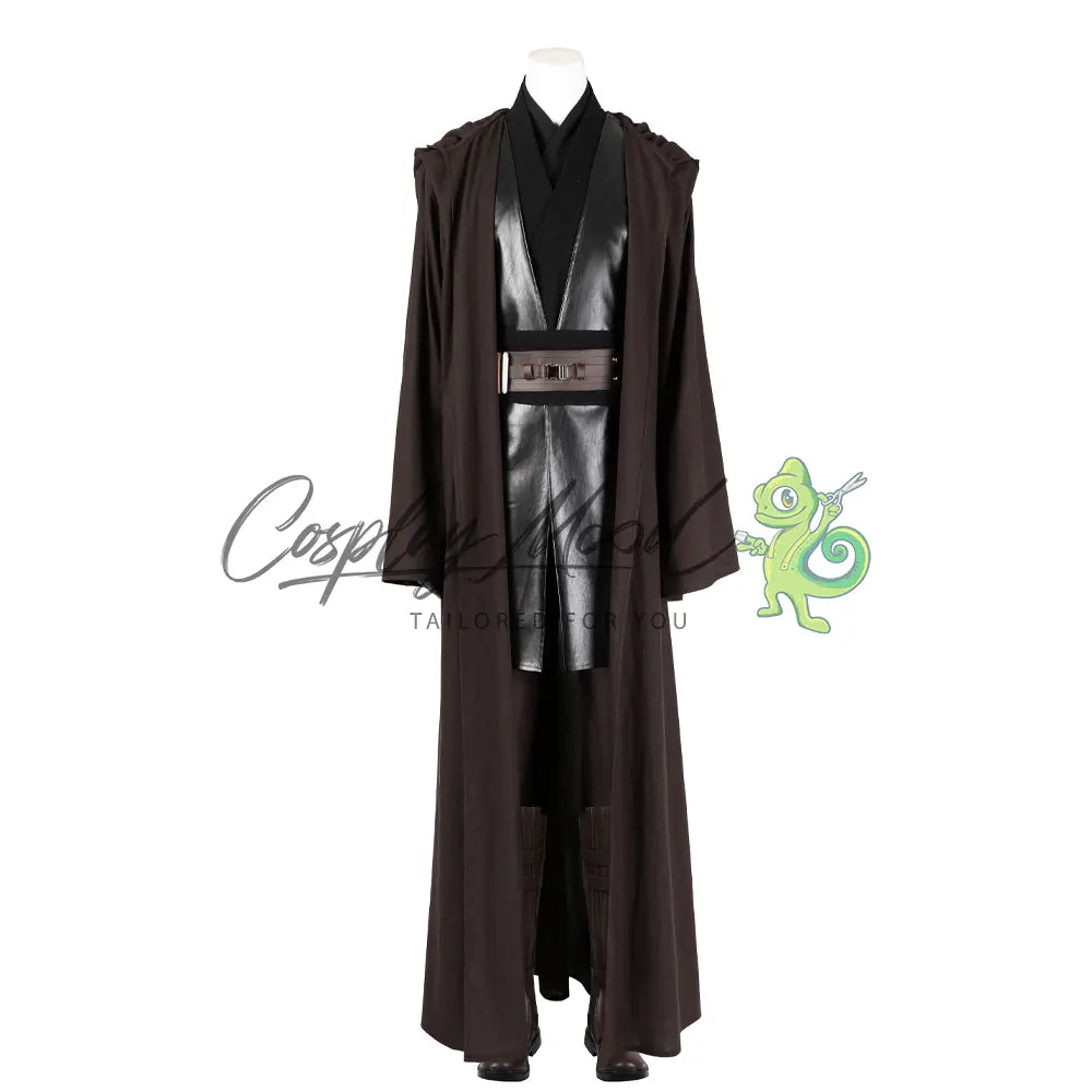 Costume-Cosplay-Anakin-Skywalker-tunica-marrone-La-vendetta-dei-Sith