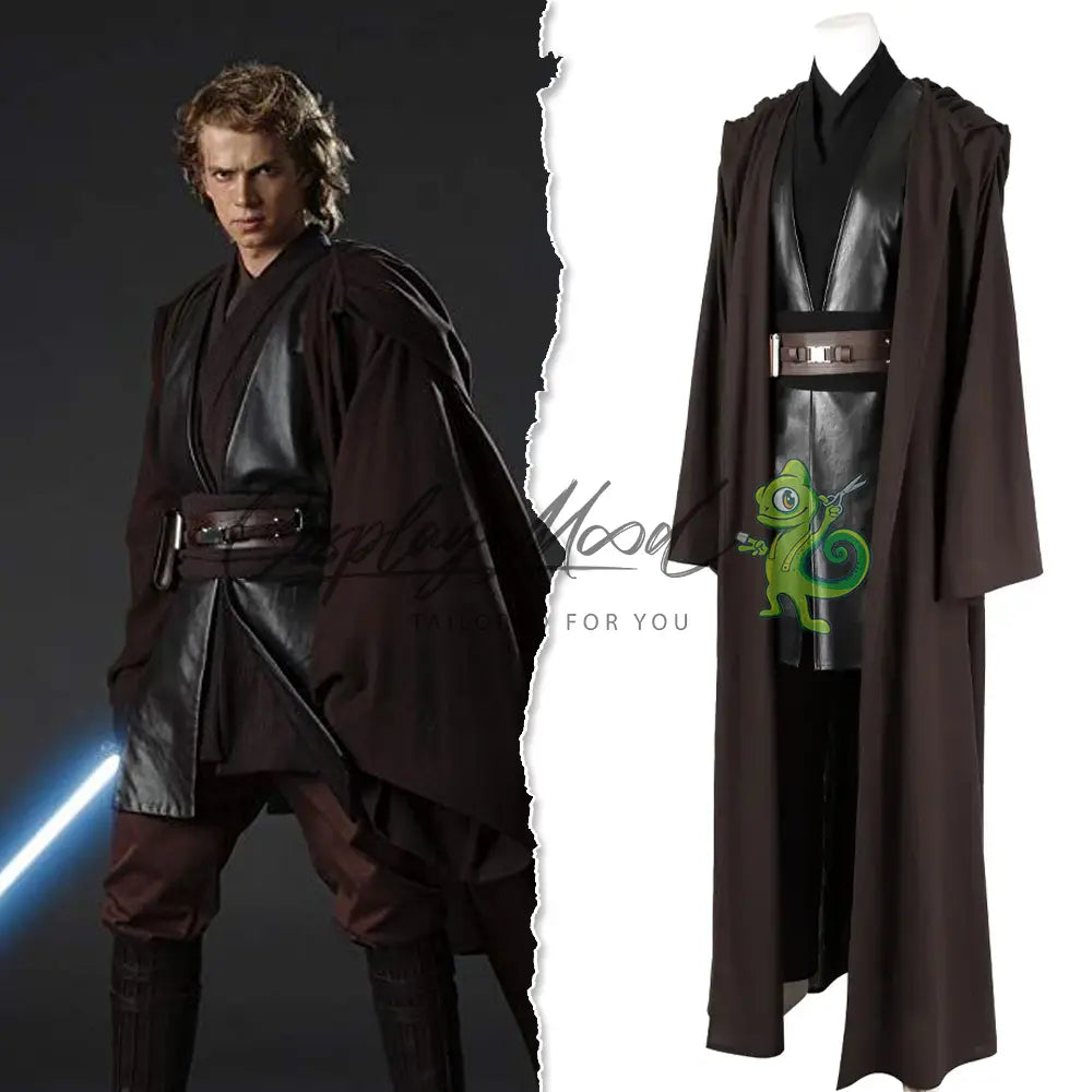 Costume-Cosplay-Anakin-Skywalker-tunica-marrone-La-vendetta-dei-Sith-1