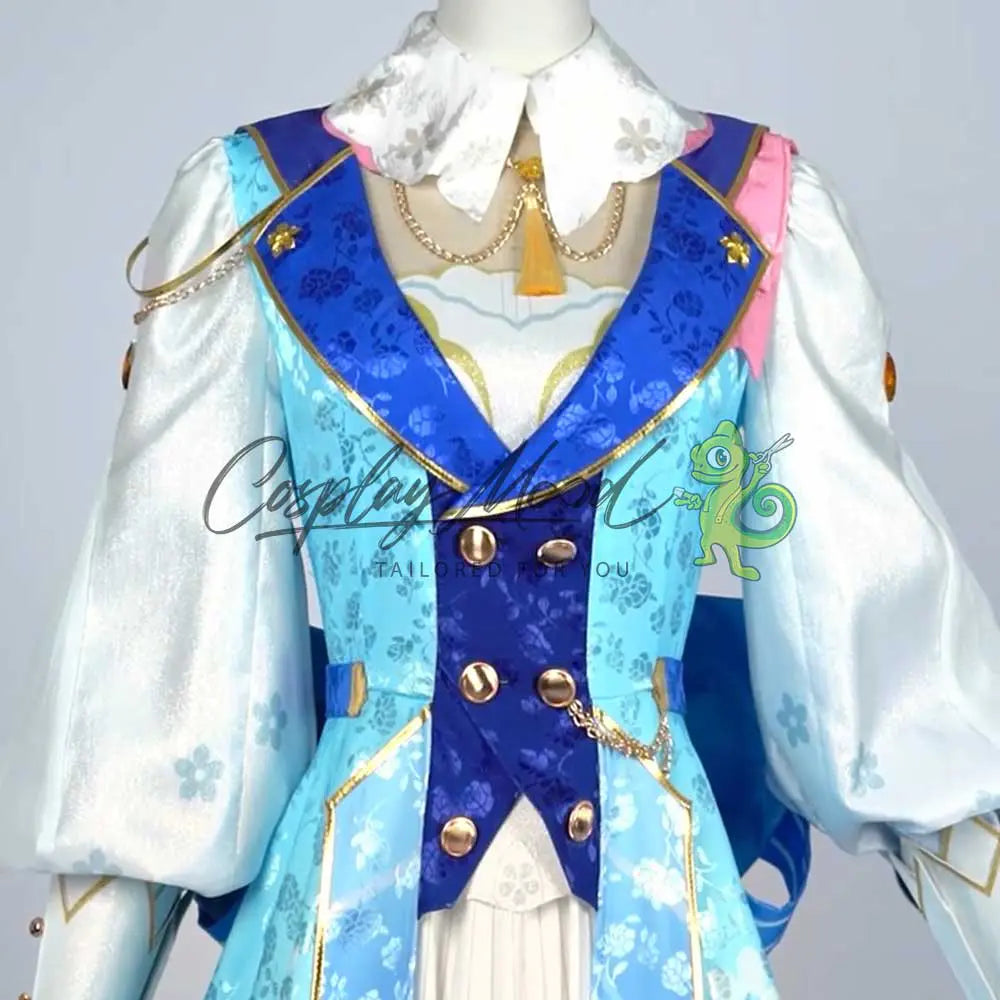 Costume-Cosplay-Ayaka-Kamisato-Springbloom-Missive-Skin-Genshin-Impact-3