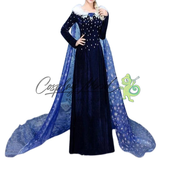 Costume-Cosplay-Elsa-Frozen-Olaf-Adventure