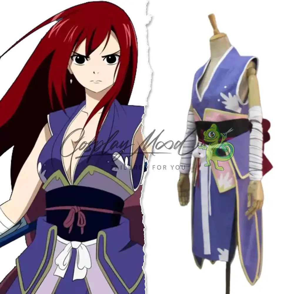 Costume-Cosplay-Erza-Scarlett-Kimono-Fairytail-1