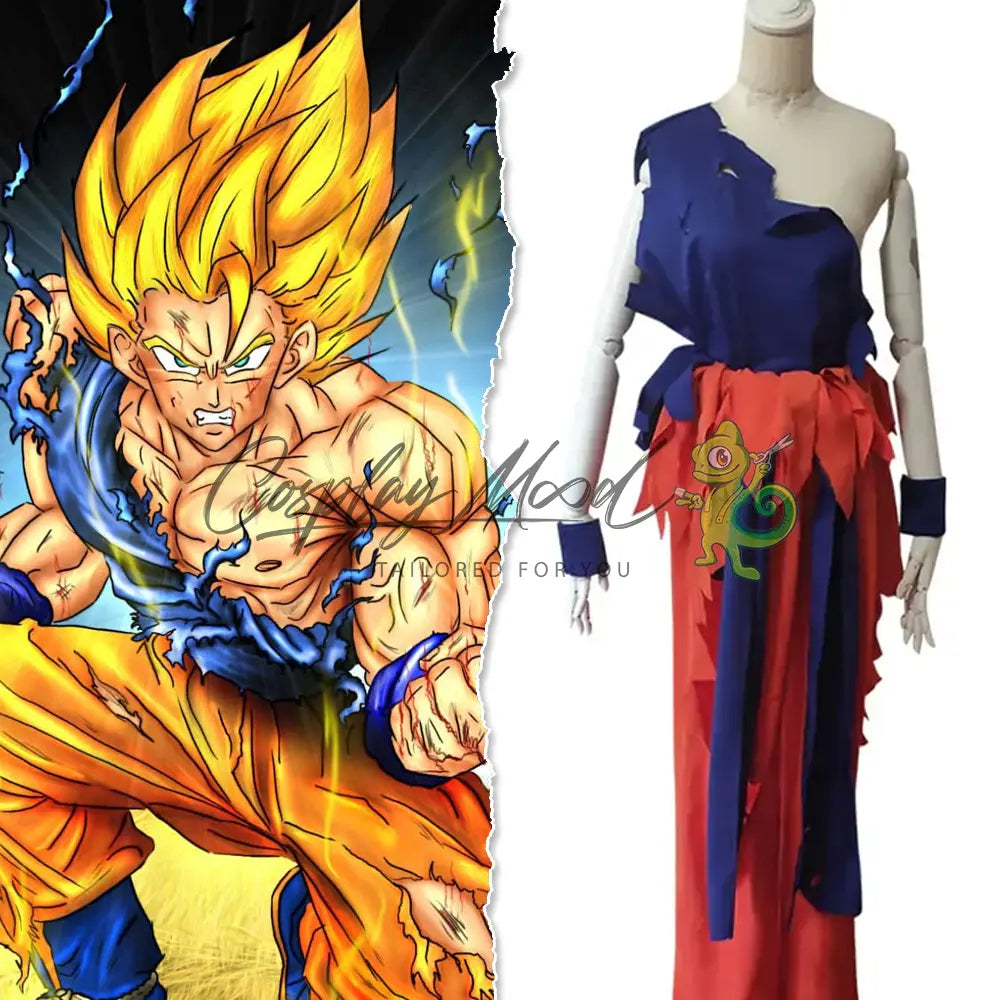 Costume-Cosplay-Goku-vesti-strappate-Dragonball-1