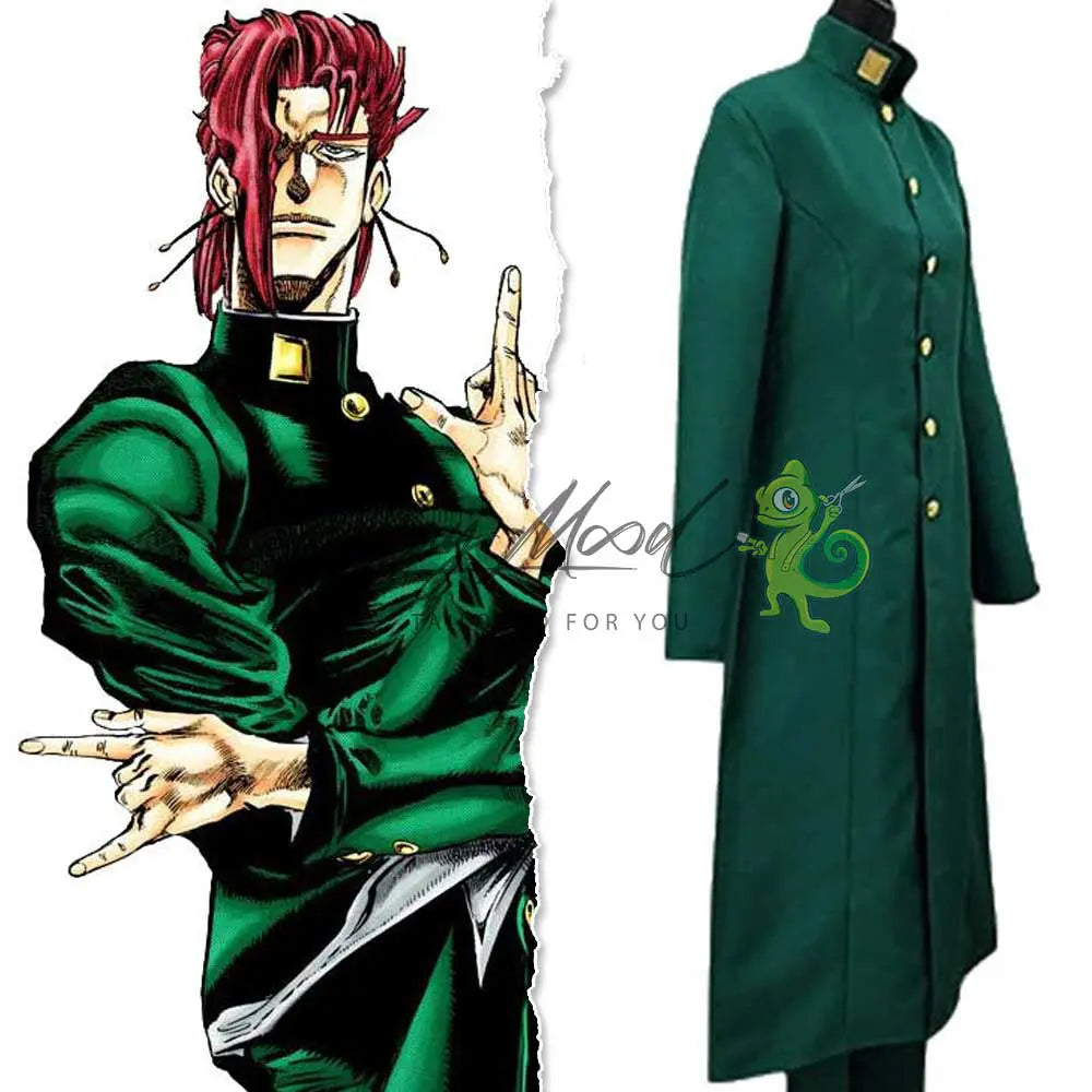 Costume-Cosplay-Kakyoin-Noriaki-JoJo's-bizarre-adventure-part-3-Stardust-Crusaders-1