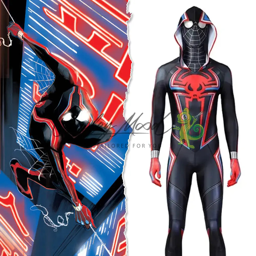 Costume-Cosplay-Miles-Morales-2099-Spiderman-Marvel-1