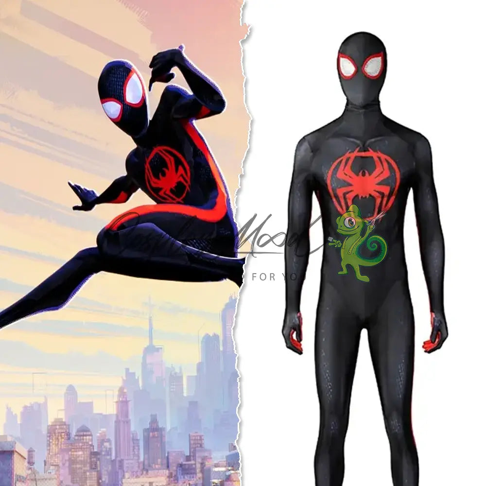 Costume-Cosplay-Miles-Morales-Spiderman-Across-the-Spiderverse-Marvel-1