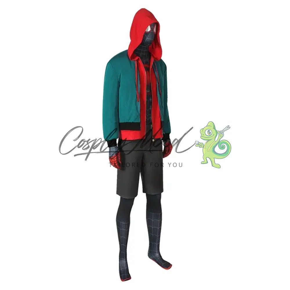 Costume-Cosplay-Morales-Giacca-Spiderman-into-the-spiderverse-Marvel-2
