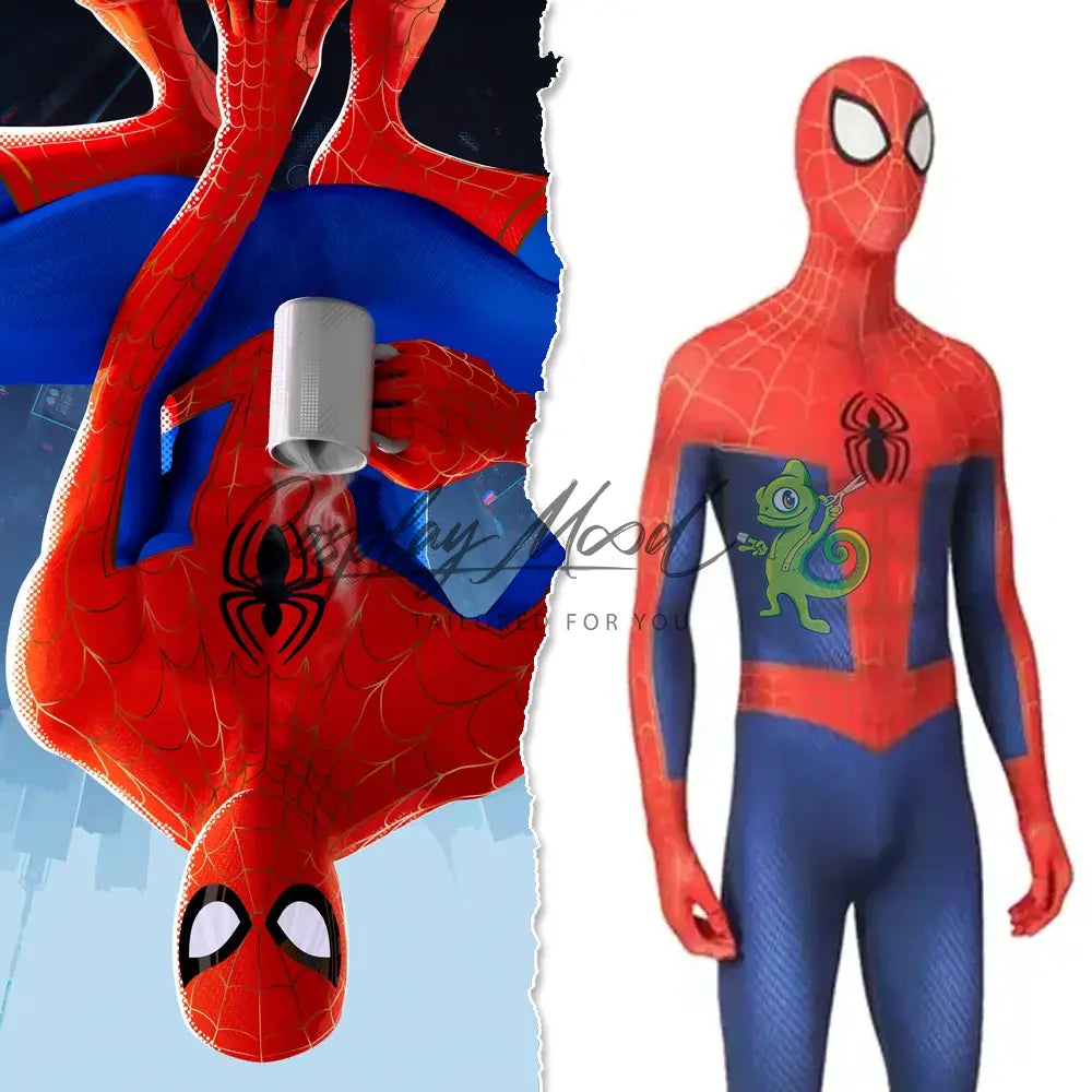 Costume-Cosplay-Peter-parker-Spiderman-Into-spider-verse-1