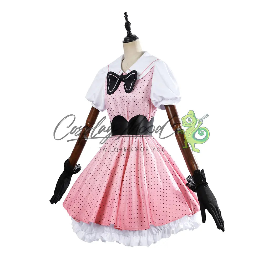 Costume-Cosplay-Ruby-Hoshino-Pink-Polka-Outfit-Oshi-no-ko-stagione-2-2