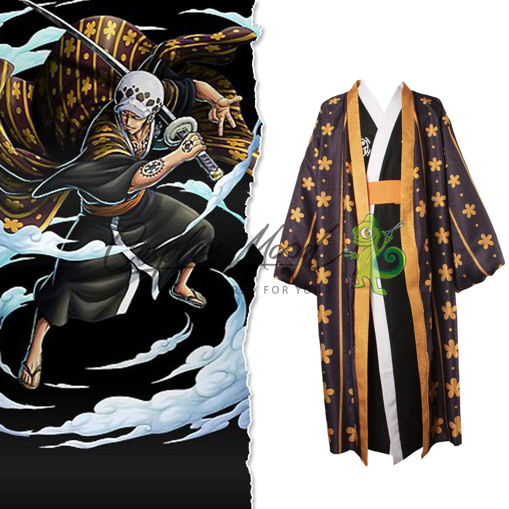 Costume-Cosplay-Trafalgar-Law-Wano-Country-Kimono-One-Piece-1