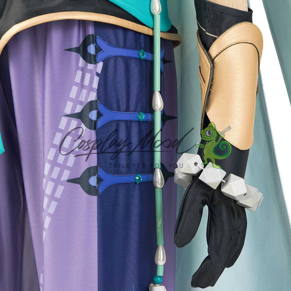 Costume-cosplay-Baizhu-Genshin-Impact-21