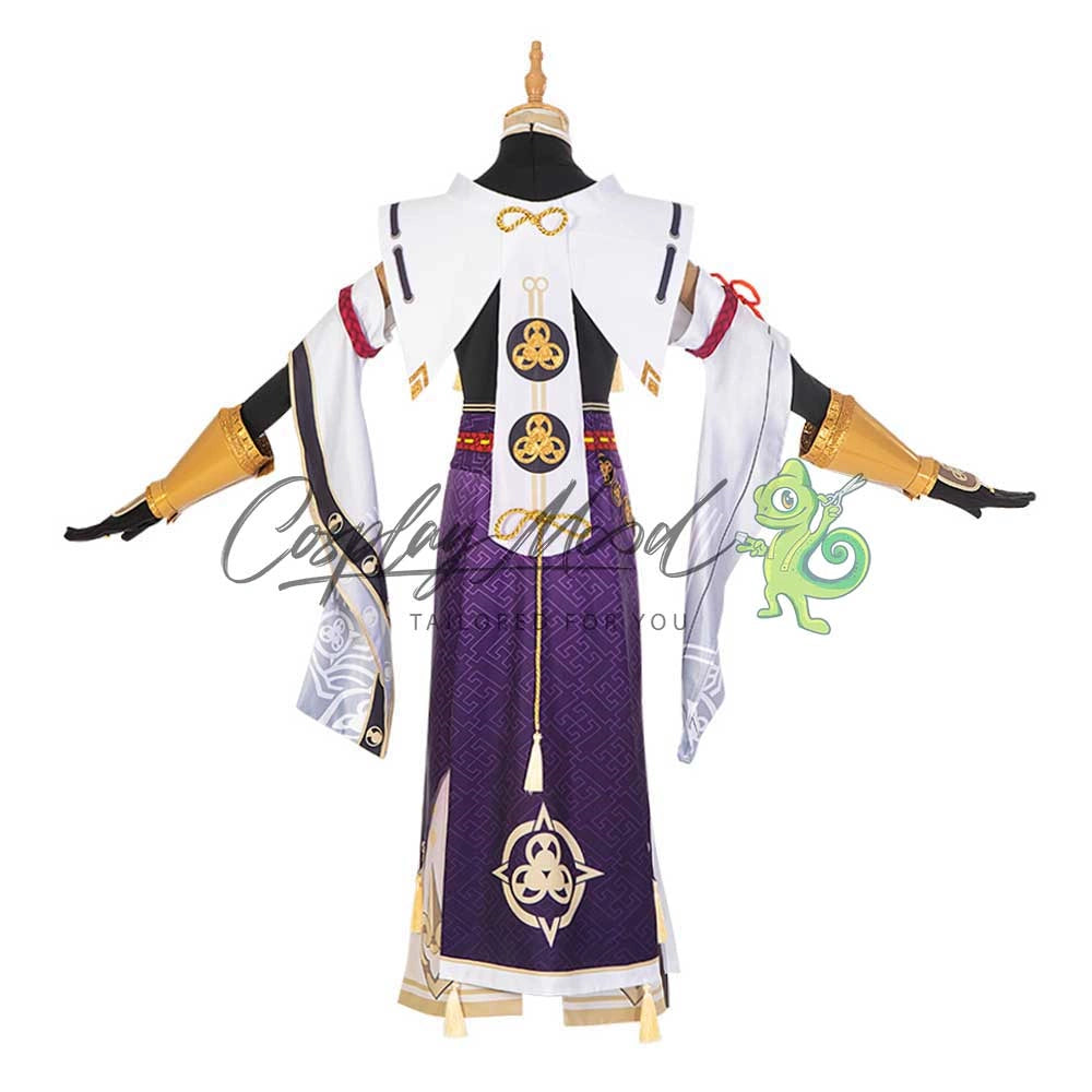 Costume-cosplay-Kujou-Sara-genshin-impact-4