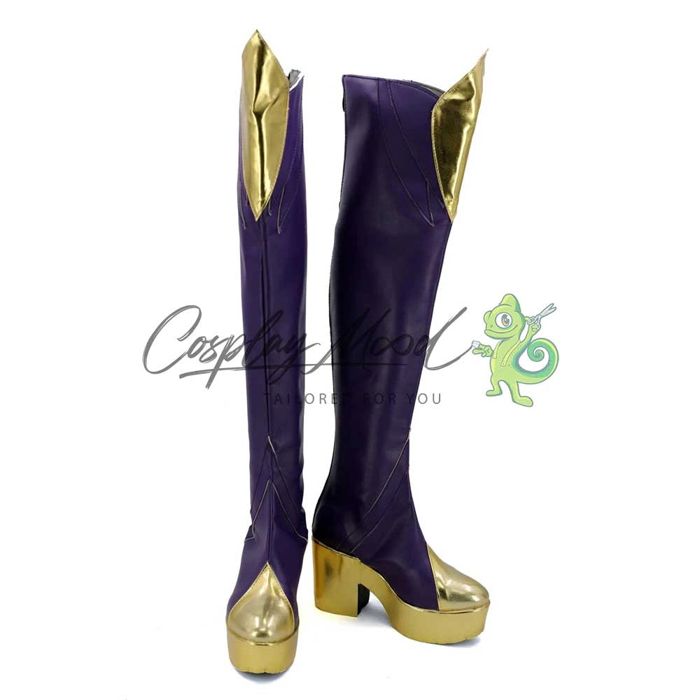 Scarpe-Cosplay-Luxanna-Crownguard-Elemetalist-Fire-Skin-League-of-Legends-LOL