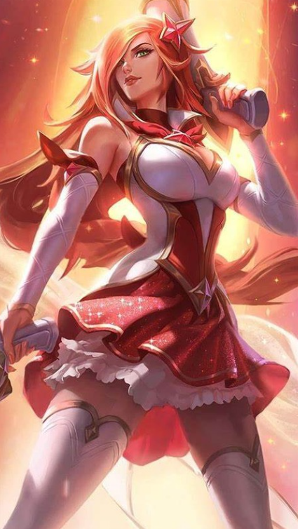 Cosplay Miss Fortune inclusi accessori - ordine Rosagrazia