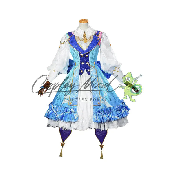 Costume-Cosplay-Ayaka-Kamisato-Springbloom-Missive-Skin-Genshin-Impact