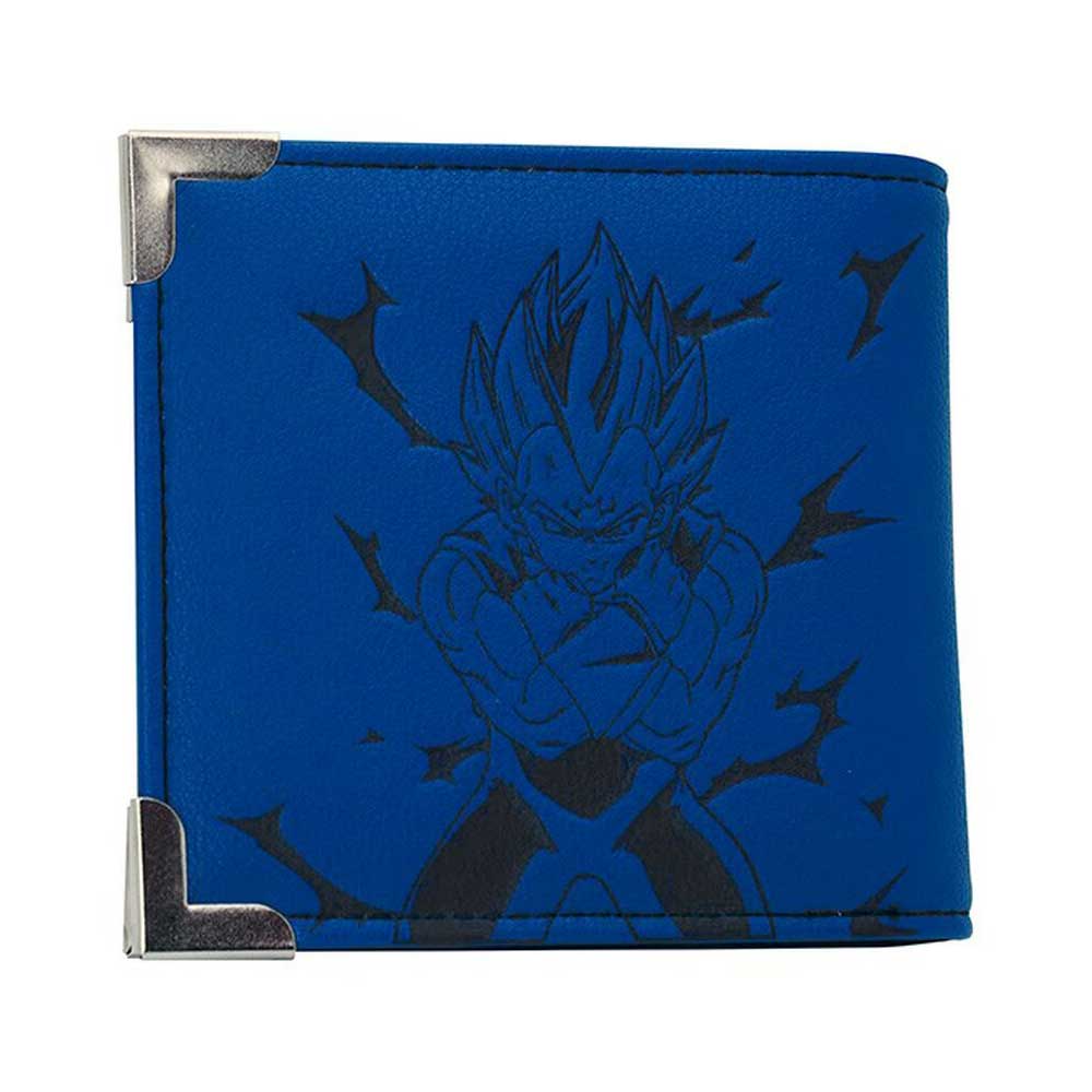 Portafoglio Uomo Dragon Ball Z Majin Vegeta Premium Wallet Idea Regalo Nerd
