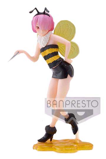 Action-figure-22-cm-Re:Zero-Starting-Life-in-Another-World-Espresto-Fairy-Elements-Ram-PVC-Statue-Banpresto